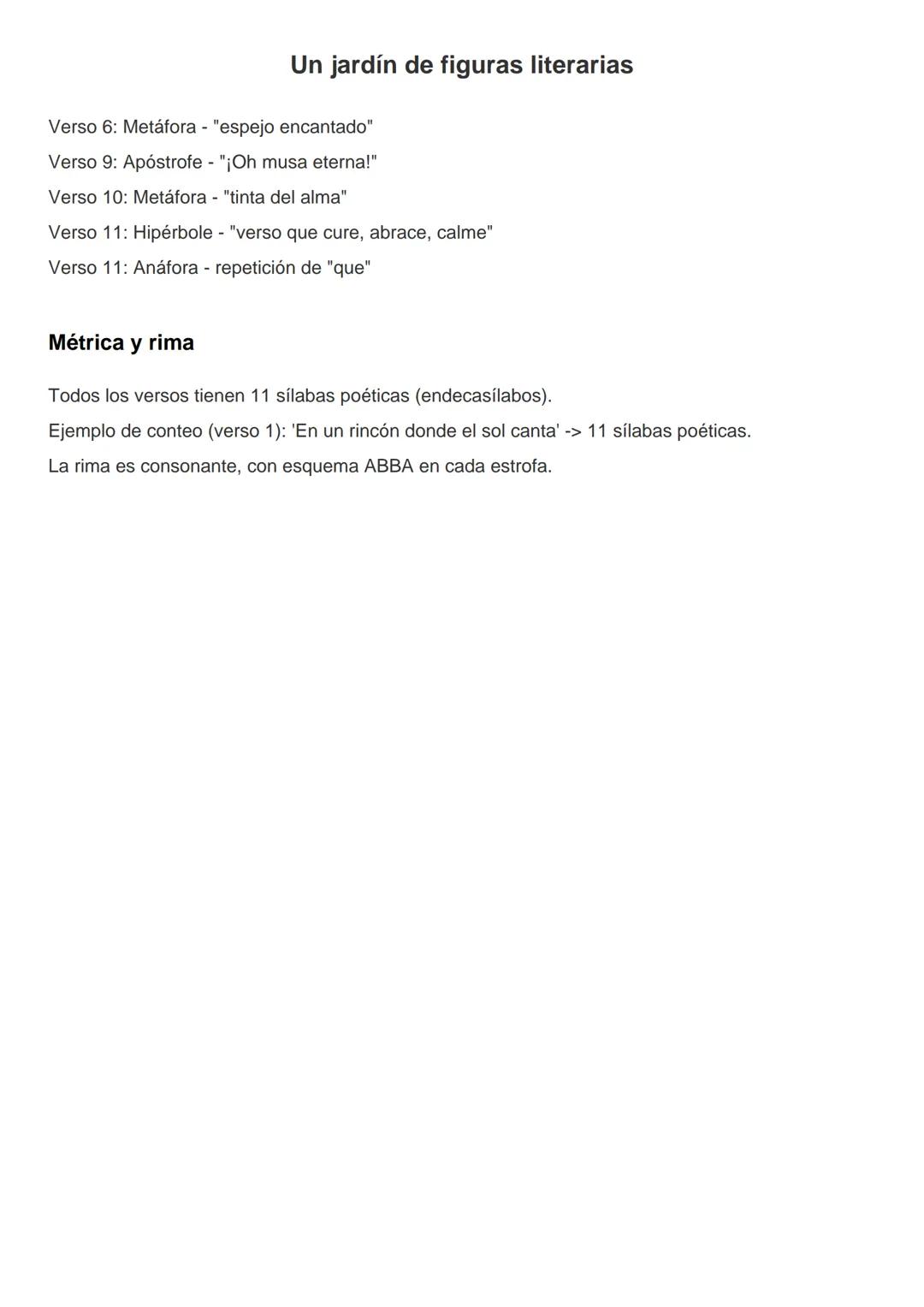 --- OCR Start ---
Un jardín de figuras literarias
Introducción
La poesía está llena de herramientas hermosas llamadas figuras literarias, qu