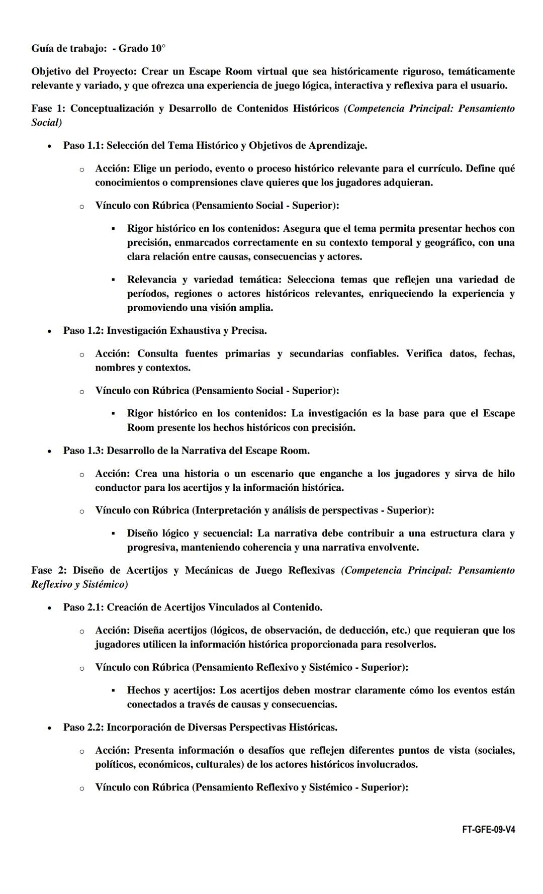GUÍA ACADÉMICA 10º.
Bilingüe ESCAPE ROOM Y NUEVO ORGANISMO MULTILATERAL
Licen de
Colombia
ASIGNATURA:
Ciudadanía y Gobierno.
ESTUDIANTE:
Cic