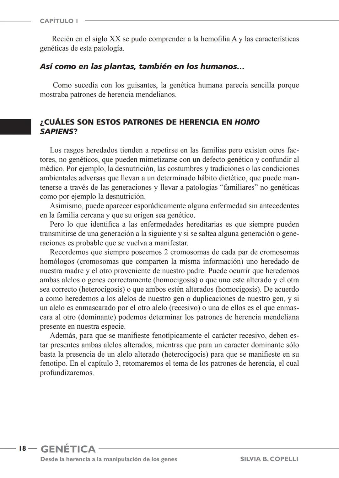 GENÉTICA
Desde la herencia
a la manipulación
de los genes
FHN
FUNDACIÓN
DE HISTORIA NATURAL
FÉLIX DE AZARA
SILVIA B. COPELLI GENÉTICA
Desde
