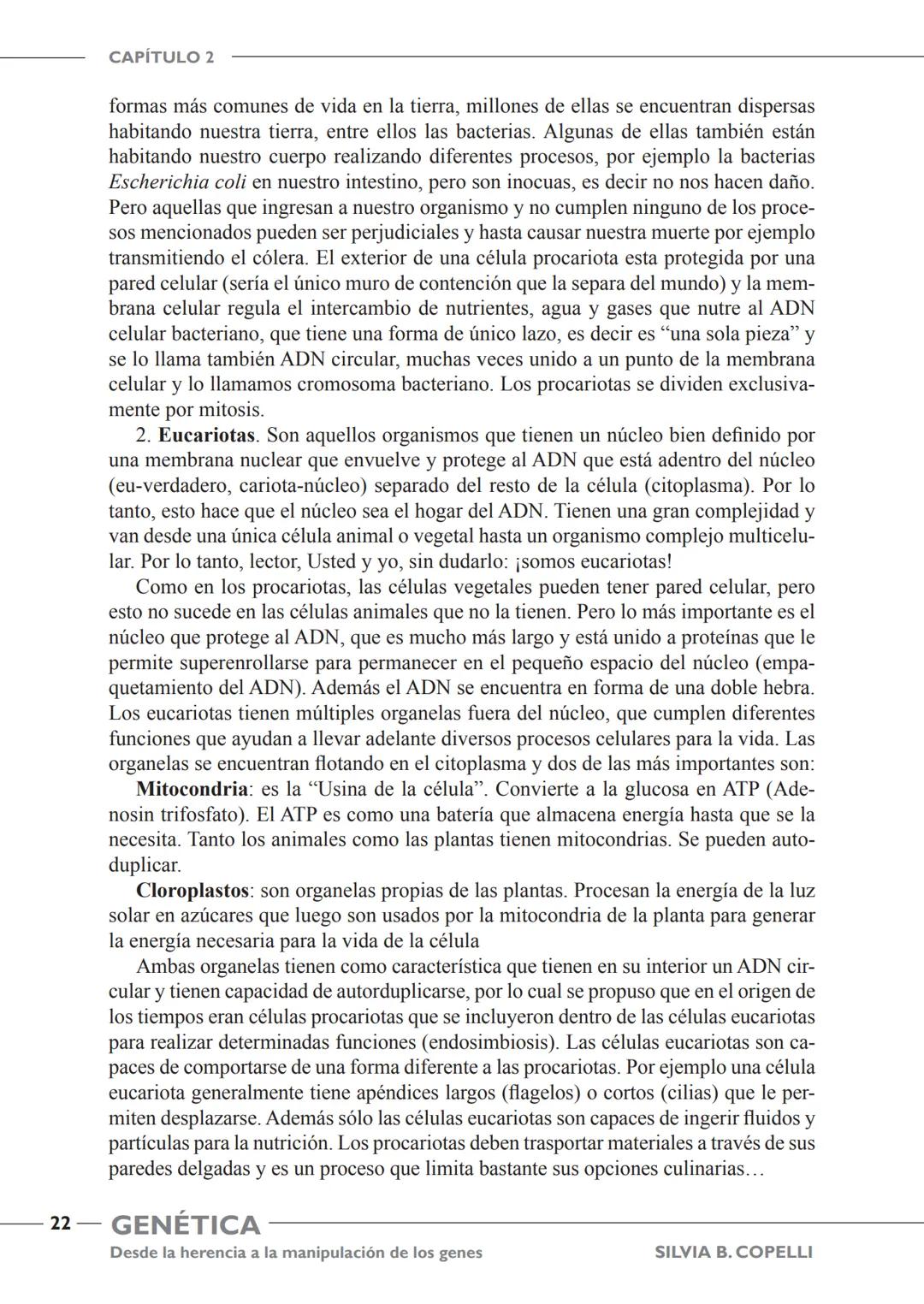 GENÉTICA
Desde la herencia
a la manipulación
de los genes
FHN
FUNDACIÓN
DE HISTORIA NATURAL
FÉLIX DE AZARA
SILVIA B. COPELLI GENÉTICA
Desde