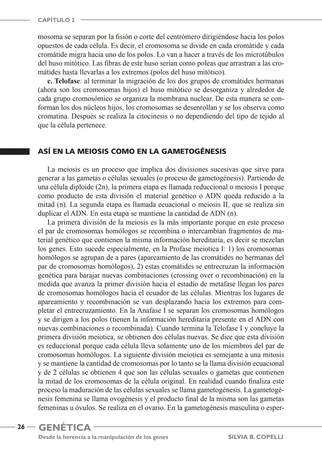 GENÉTICA
Desde la herencia
a la manipulación
de los genes
FHN
FUNDACIÓN
DE HISTORIA NATURAL
FÉLIX DE AZARA
SILVIA B. COPELLI GENÉTICA
Desde
