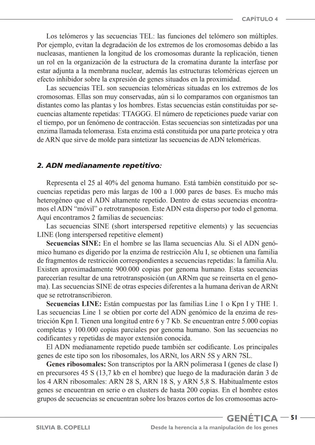 GENÉTICA
Desde la herencia
a la manipulación
de los genes
FHN
FUNDACIÓN
DE HISTORIA NATURAL
FÉLIX DE AZARA
SILVIA B. COPELLI GENÉTICA
Desde