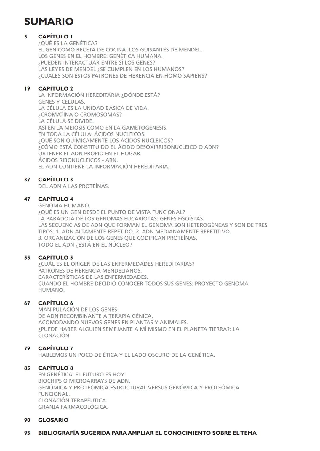 GENÉTICA
Desde la herencia
a la manipulación
de los genes
FHN
FUNDACIÓN
DE HISTORIA NATURAL
FÉLIX DE AZARA
SILVIA B. COPELLI GENÉTICA
Desde