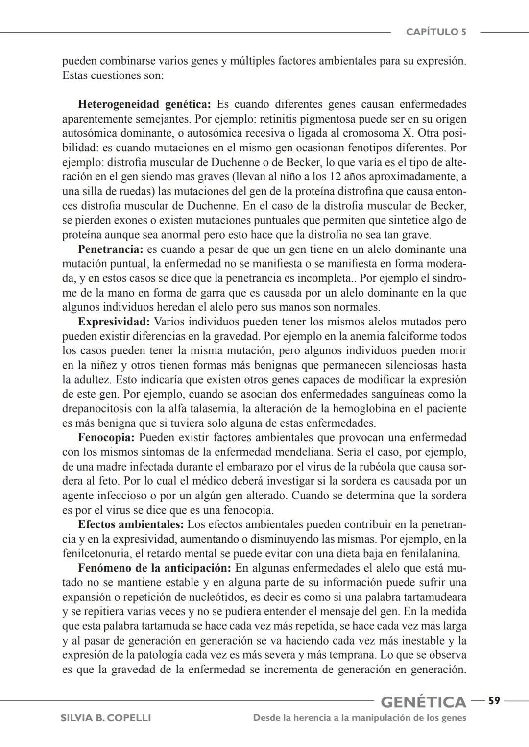 GENÉTICA
Desde la herencia
a la manipulación
de los genes
FHN
FUNDACIÓN
DE HISTORIA NATURAL
FÉLIX DE AZARA
SILVIA B. COPELLI GENÉTICA
Desde