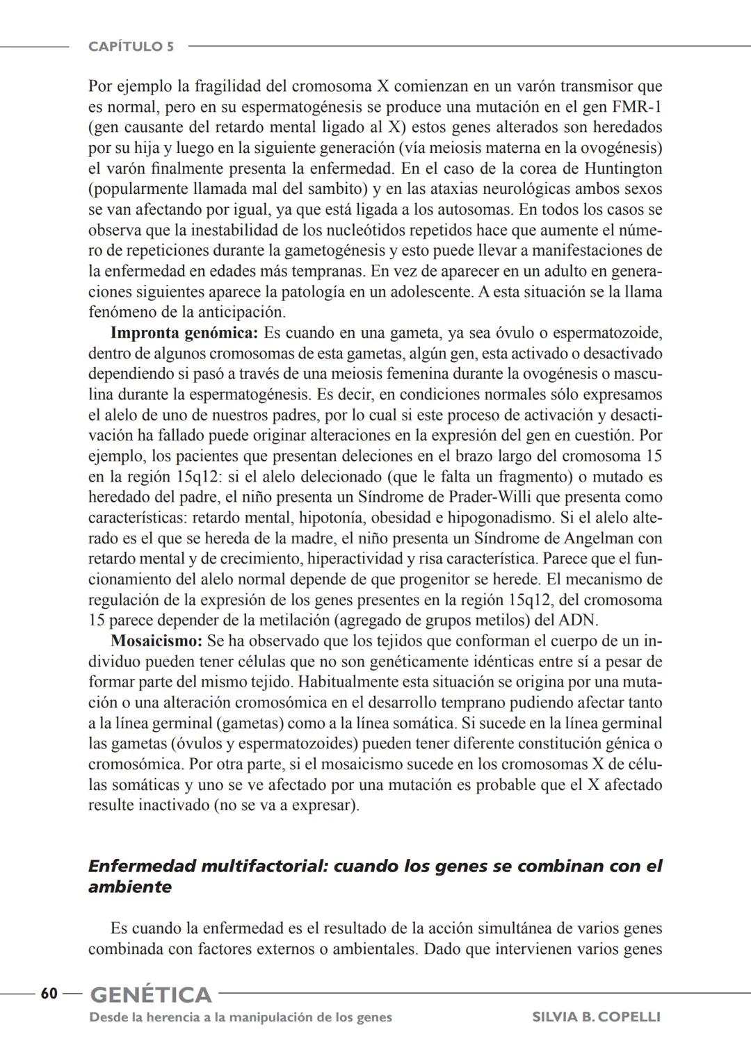 GENÉTICA
Desde la herencia
a la manipulación
de los genes
FHN
FUNDACIÓN
DE HISTORIA NATURAL
FÉLIX DE AZARA
SILVIA B. COPELLI GENÉTICA
Desde