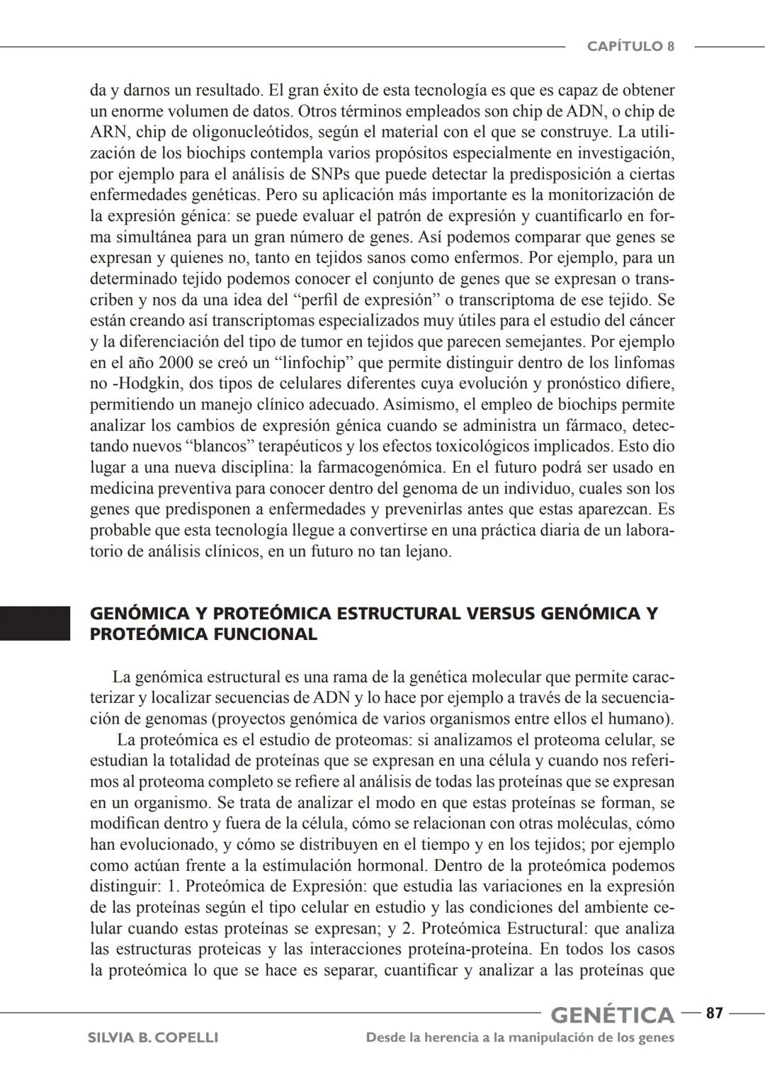GENÉTICA
Desde la herencia
a la manipulación
de los genes
FHN
FUNDACIÓN
DE HISTORIA NATURAL
FÉLIX DE AZARA
SILVIA B. COPELLI GENÉTICA
Desde