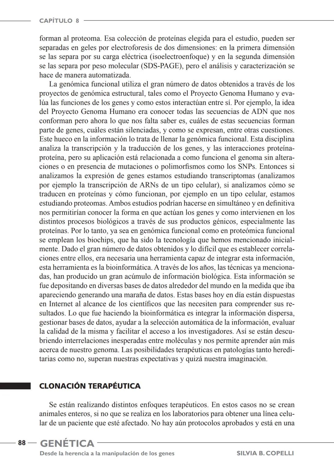 GENÉTICA
Desde la herencia
a la manipulación
de los genes
FHN
FUNDACIÓN
DE HISTORIA NATURAL
FÉLIX DE AZARA
SILVIA B. COPELLI GENÉTICA
Desde