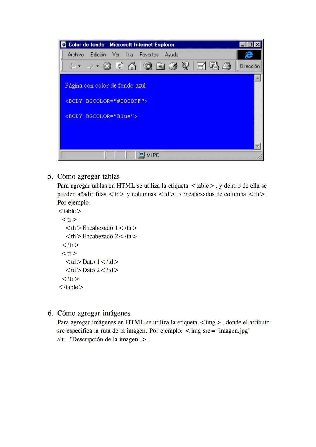 # HTML
Nombre
Institución :s
Grado:
Profesor:
Ciudad :
Fecha: 1. ¿Que es html
HTML (HyperText Markup Language) es un lenguaje de marca