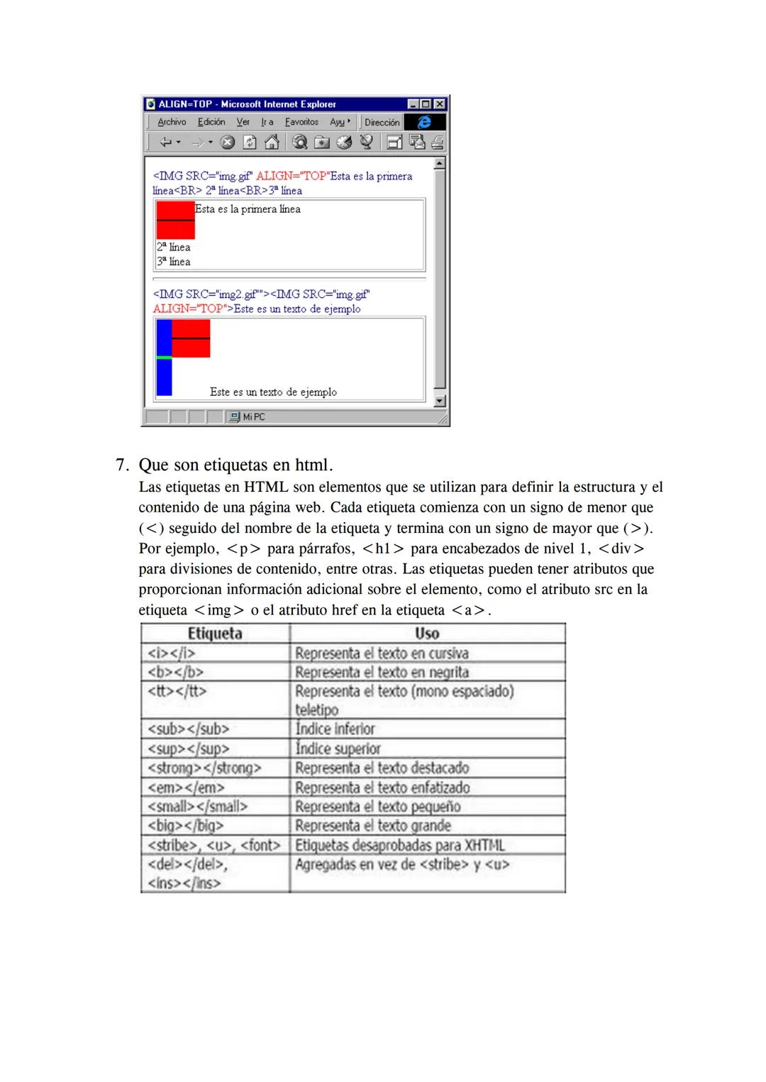 # HTML
Nombre
Institución :s
Grado:
Profesor:
Ciudad :
Fecha: 1. ¿Que es html
HTML (HyperText Markup Language) es un lenguaje de marca