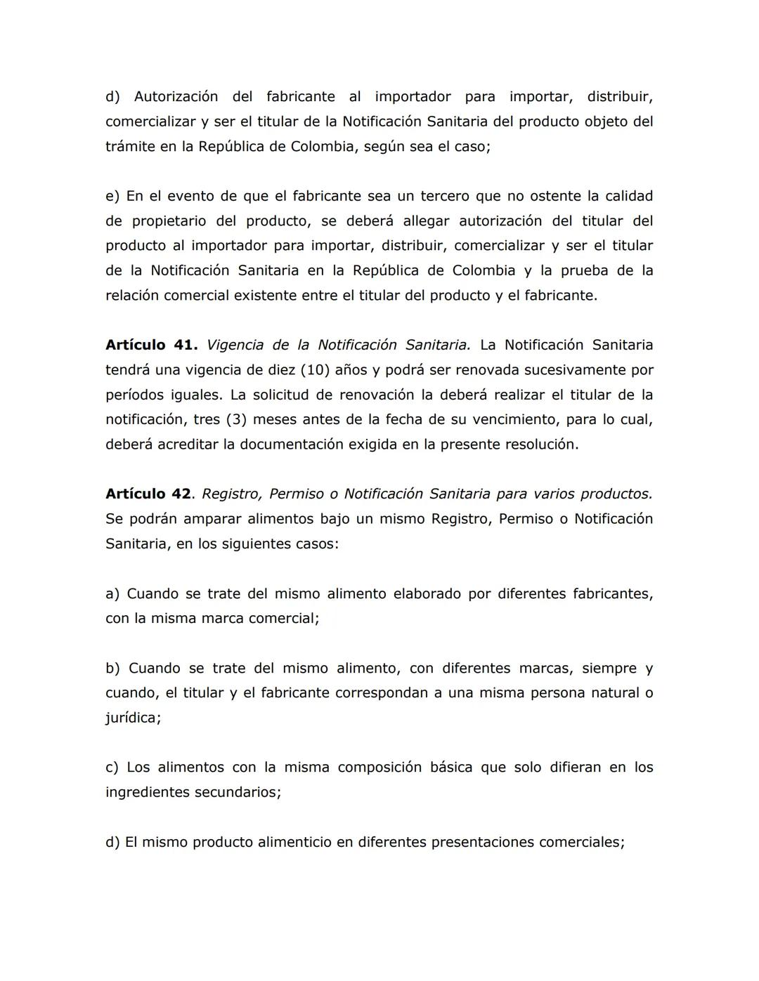 Ministerio de Salud y Protección Social
Resolución 2674 de 2013
(Julio 22 de 2013)
Por la cual se reglamenta el artículo 126 del Decreto ley