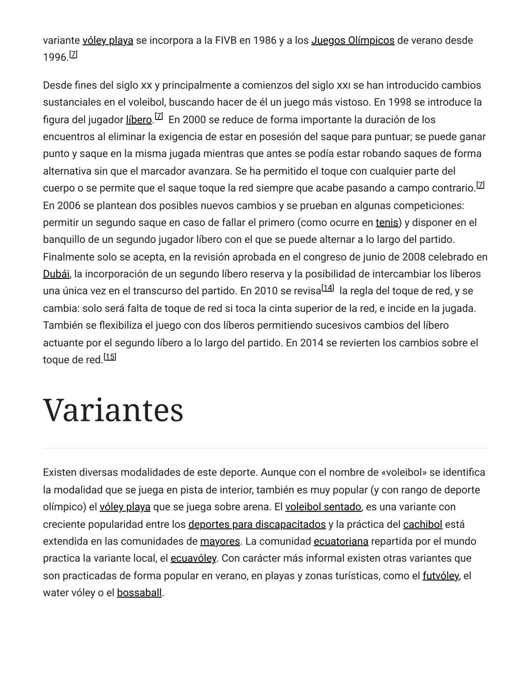 # Voleibol
deporte colectivo donde dos equipos compiten por pasar la bola al campo del rival
El voleibol, vóleibol, volibol, voliból, balo