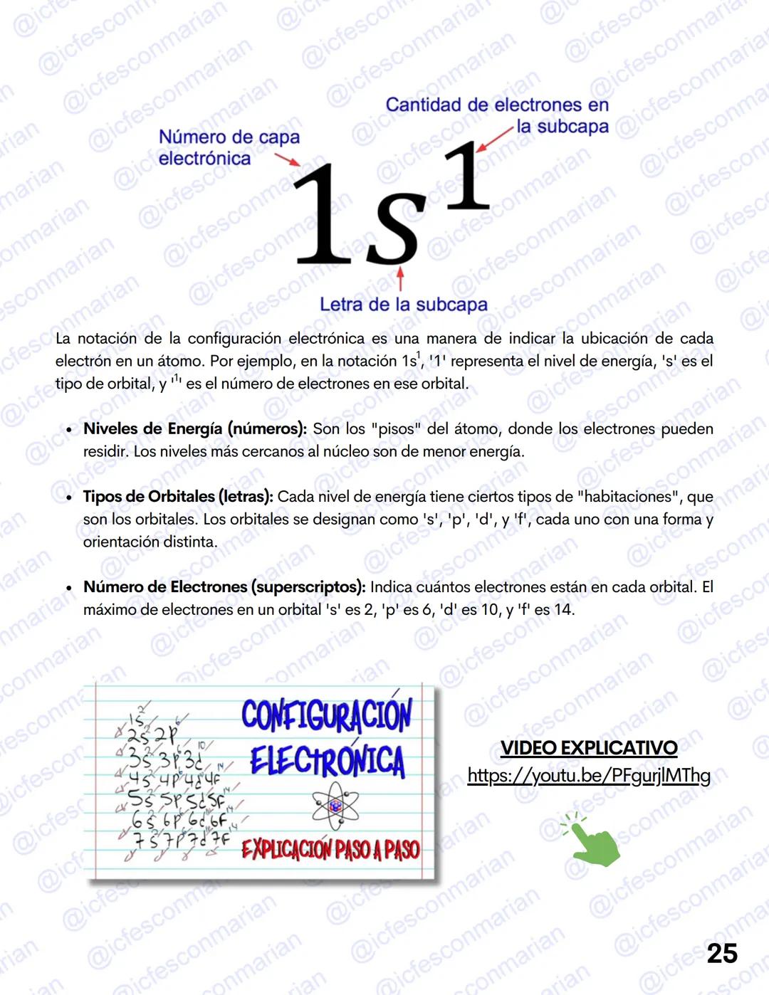 GUIA TEÓRICA
✓ Ciencias Naturales
QUÍMICA 1
La materia y el átomo
MATERIAL DE ESTUDIO EXCLUSIVO
PRUEBA ICFES SABER 11
@icfesconmarian --- OC