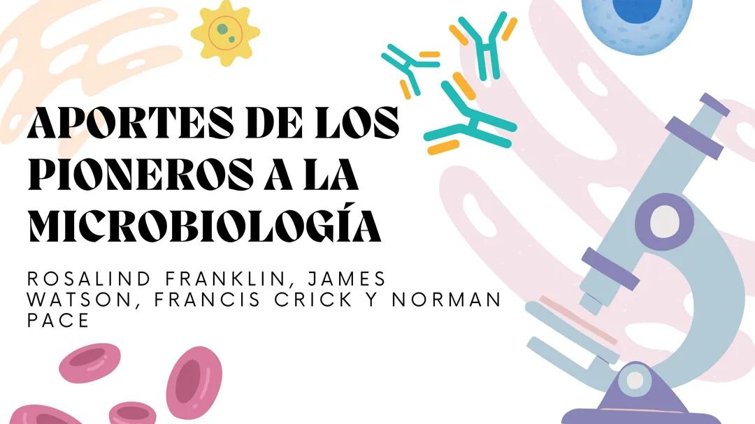 Pioneros en la microbiología