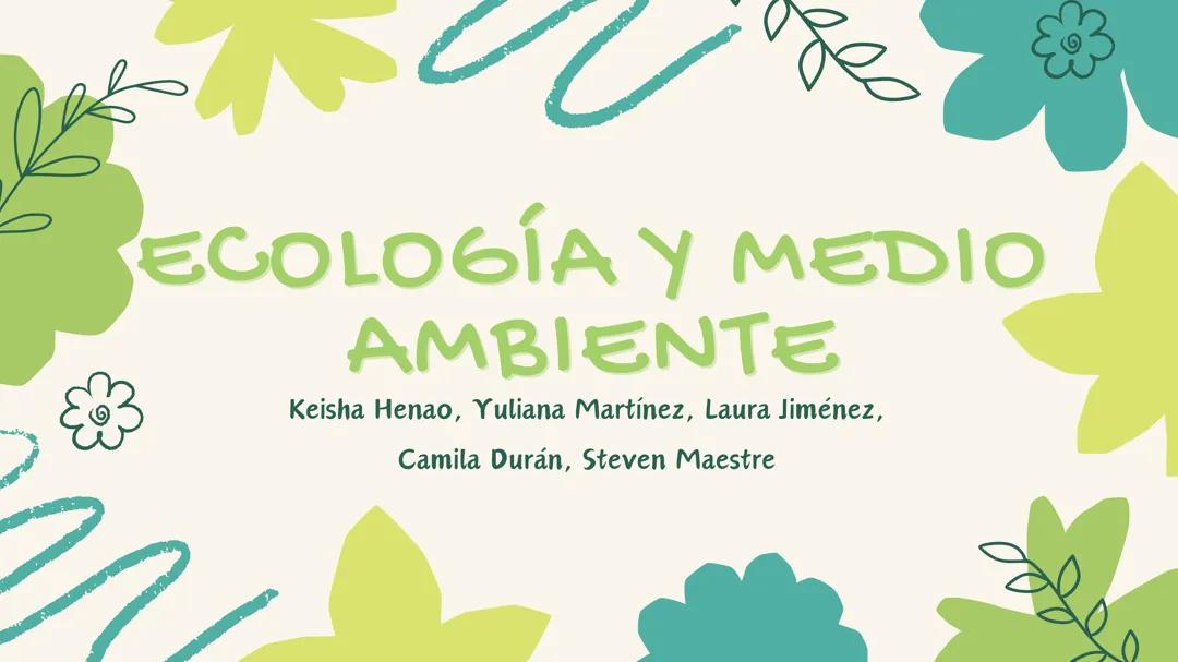 Ecología y medio ambiente