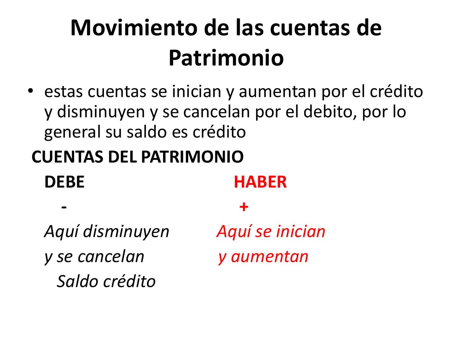 # CONCEPTO DE CUENTAS Y
# CLASIFICACION DE LAS
# CUENTAS •
•
•
•
CONCEPTO DE CUENTAS Y
CLAIFICACION DE LAS CUENTAS
Cuenta es el formato que