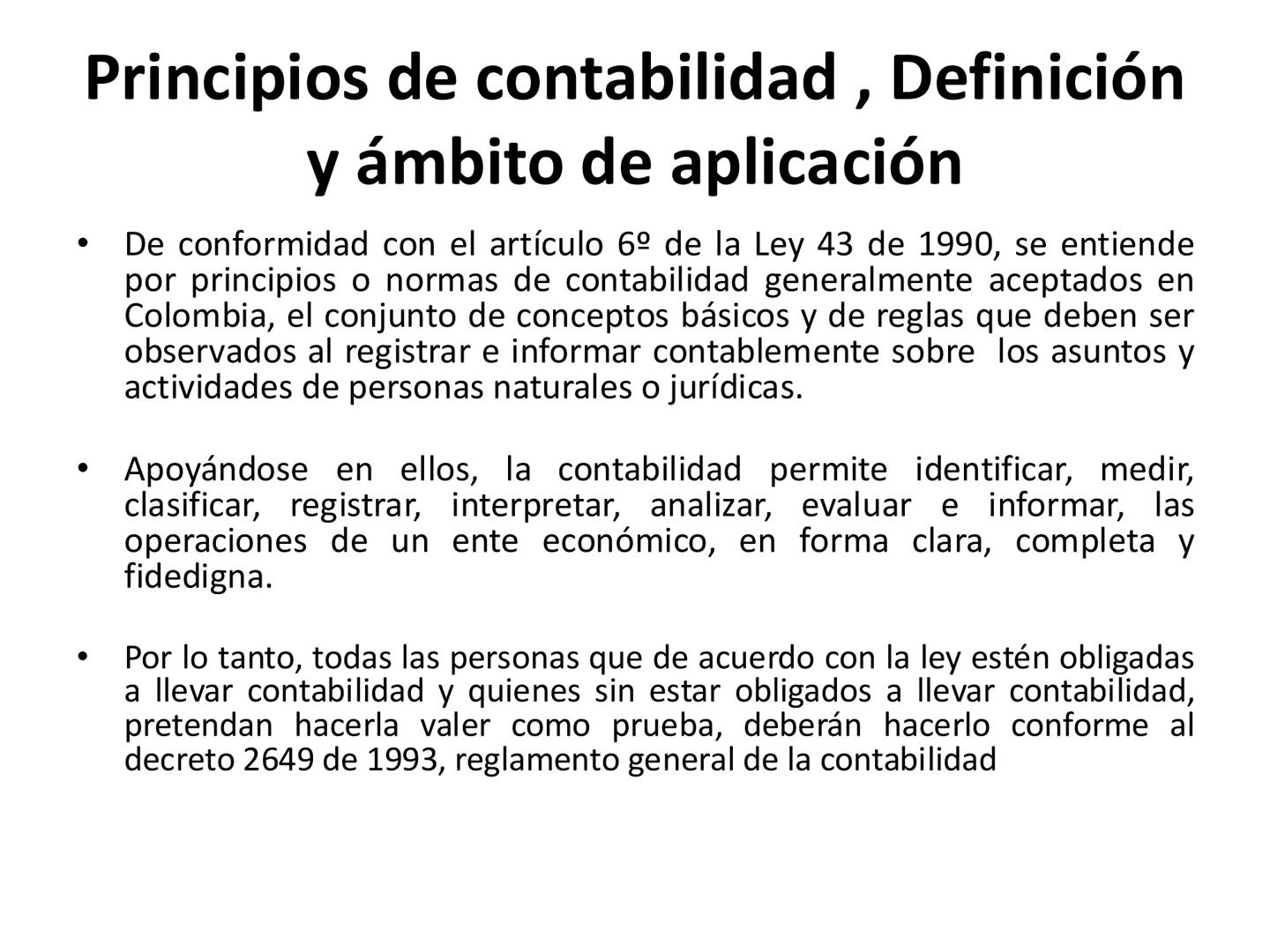 # CONCEPTO DE CUENTAS Y
# CLASIFICACION DE LAS
# CUENTAS •
•
•
•
CONCEPTO DE CUENTAS Y
CLAIFICACION DE LAS CUENTAS
Cuenta es el formato que