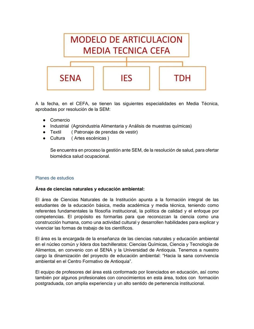 PEI
(PROYECTO EDUCATIVO INSTITUCIONAL)
LUCEAT
CEFA
LUX
VESTRA
INSTITUCIÓN EDUCATIVA CENTRO FORMATIVO DE ANTIOQUIA
CEFA
UN COLEGIO DE CIUDAD