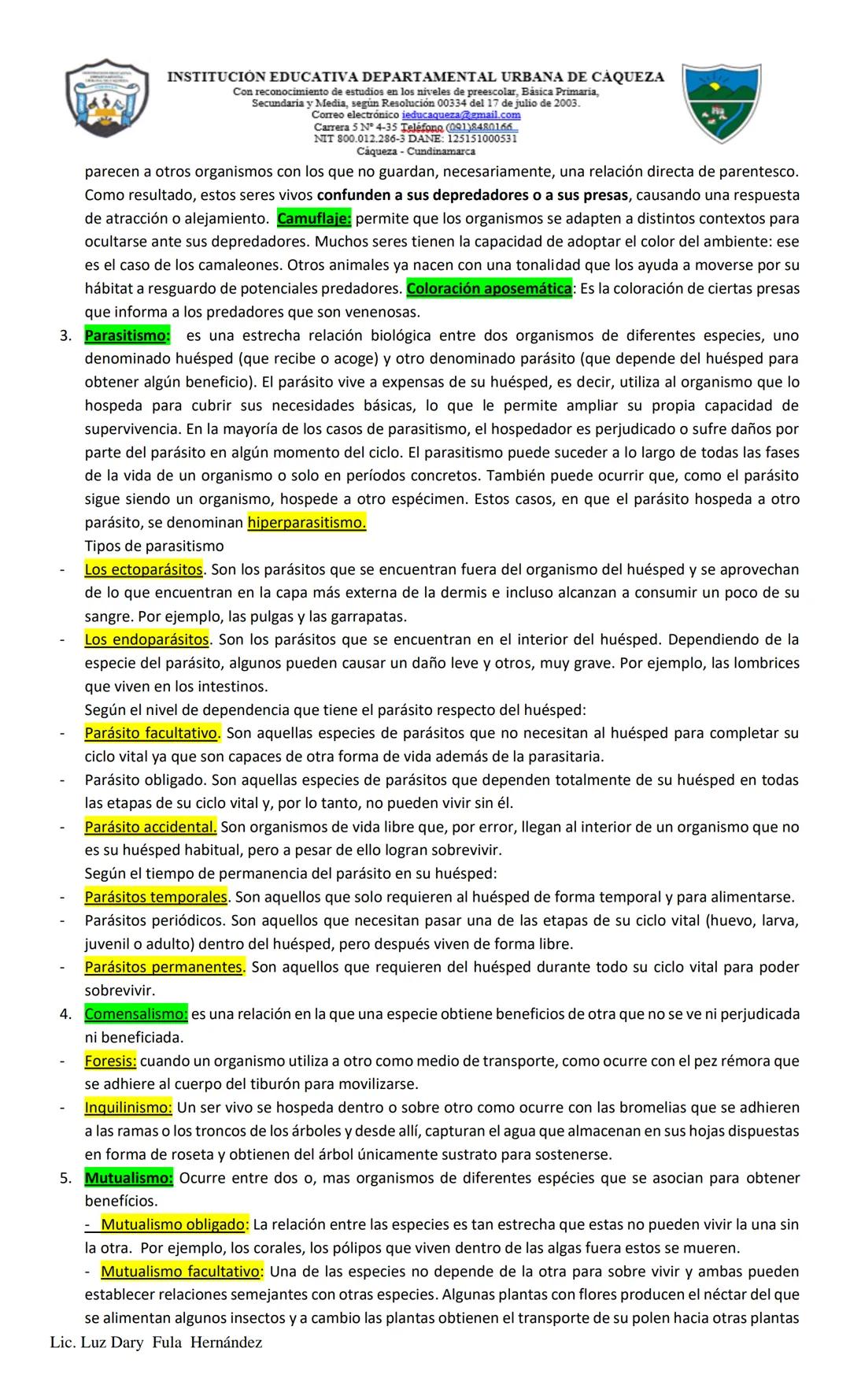 INSTITUCIÓN EDUCATIVA DEPARTAMENTAL URBANA DE CAQUEZA
Con reconocimiento de estudios en los niveles de preescolar, Basica Primaria,
Secundar