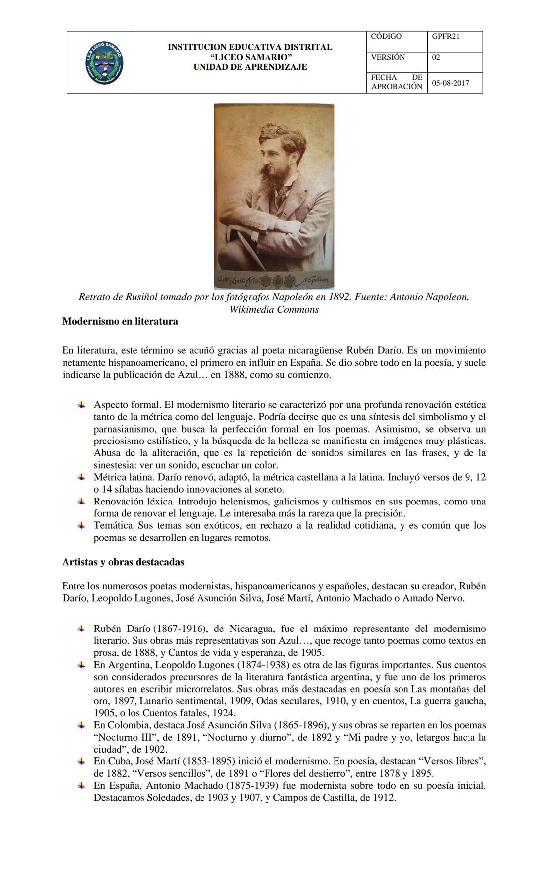 AREA Y/O ASIGNATURA:
INSTITUCION EDUCATIVA DISTRITAL
"LICEO SAMARIO"
UNIDAD DE APRENDIZAJE
LENGUA CASTELLANA
DOCENTE: Patricia Emperatriz To