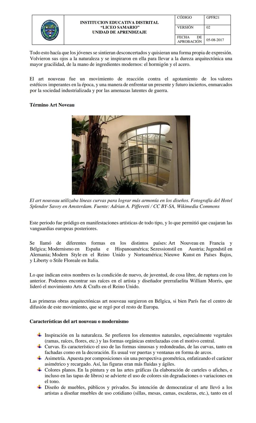 AREA Y/O ASIGNATURA:
INSTITUCION EDUCATIVA DISTRITAL
"LICEO SAMARIO"
UNIDAD DE APRENDIZAJE
LENGUA CASTELLANA
DOCENTE: Patricia Emperatriz To