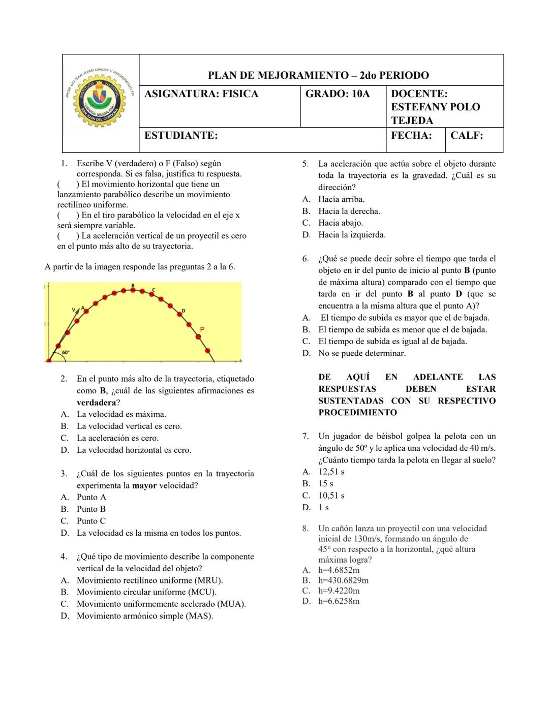 ## REPÚBLICA DE COLOMBIA
## MINISTERIO DE EDUCACIÓN NACIONAL MUNICIPIO
## CIÉNAGA
## INSTITUCIÓN EDUCATIVA "SAN JUAN DEL CÓRDOBA"
Aprobado p