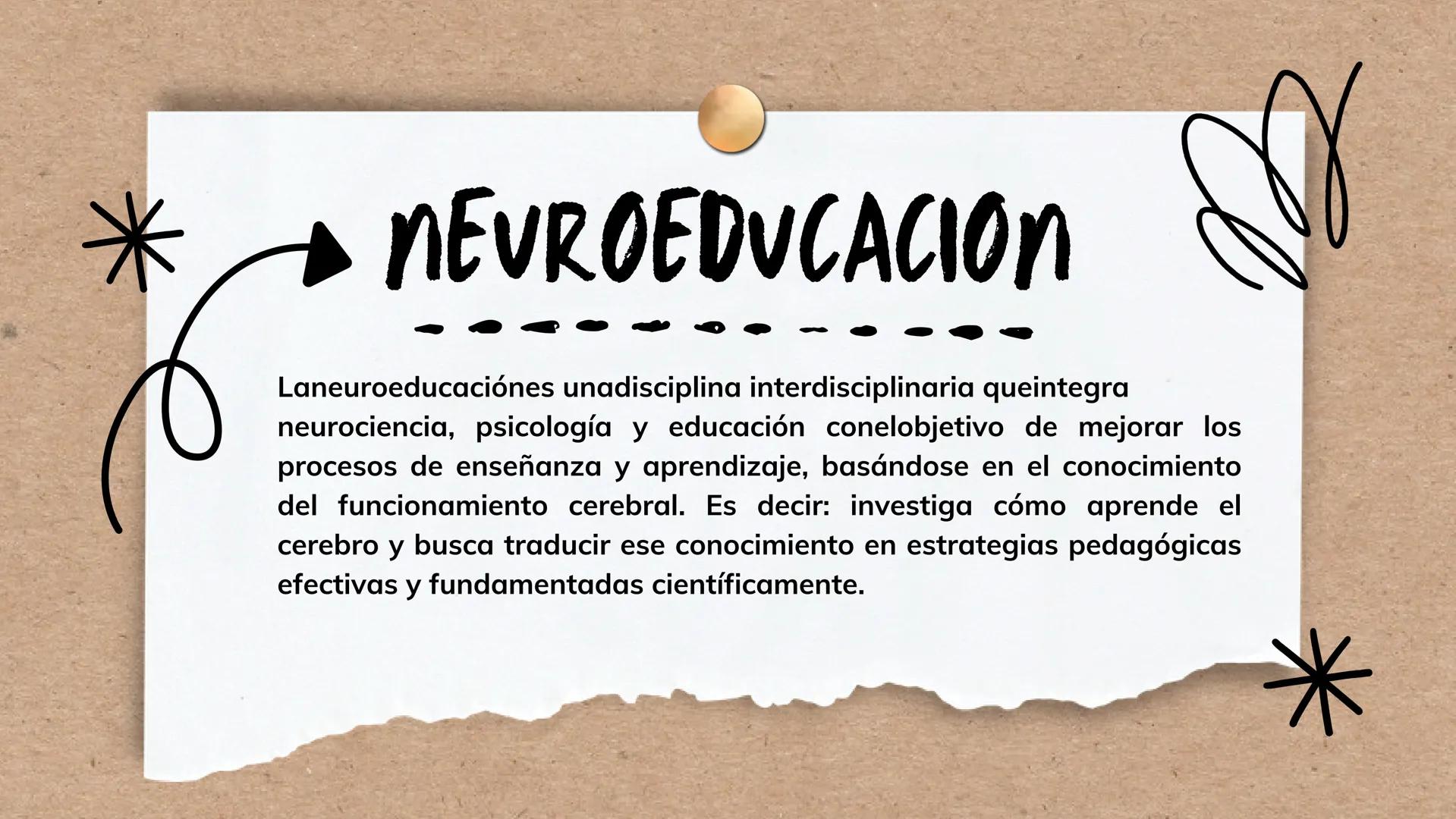 --- OCR Start ---
*ENTENDIENDO EL CEREBRO PARA TRANSFORMAR EL AVLA
BASES DE LA
NEUROEDUCACION
Por Danna Gutierrez
--- OCR End --- Canva