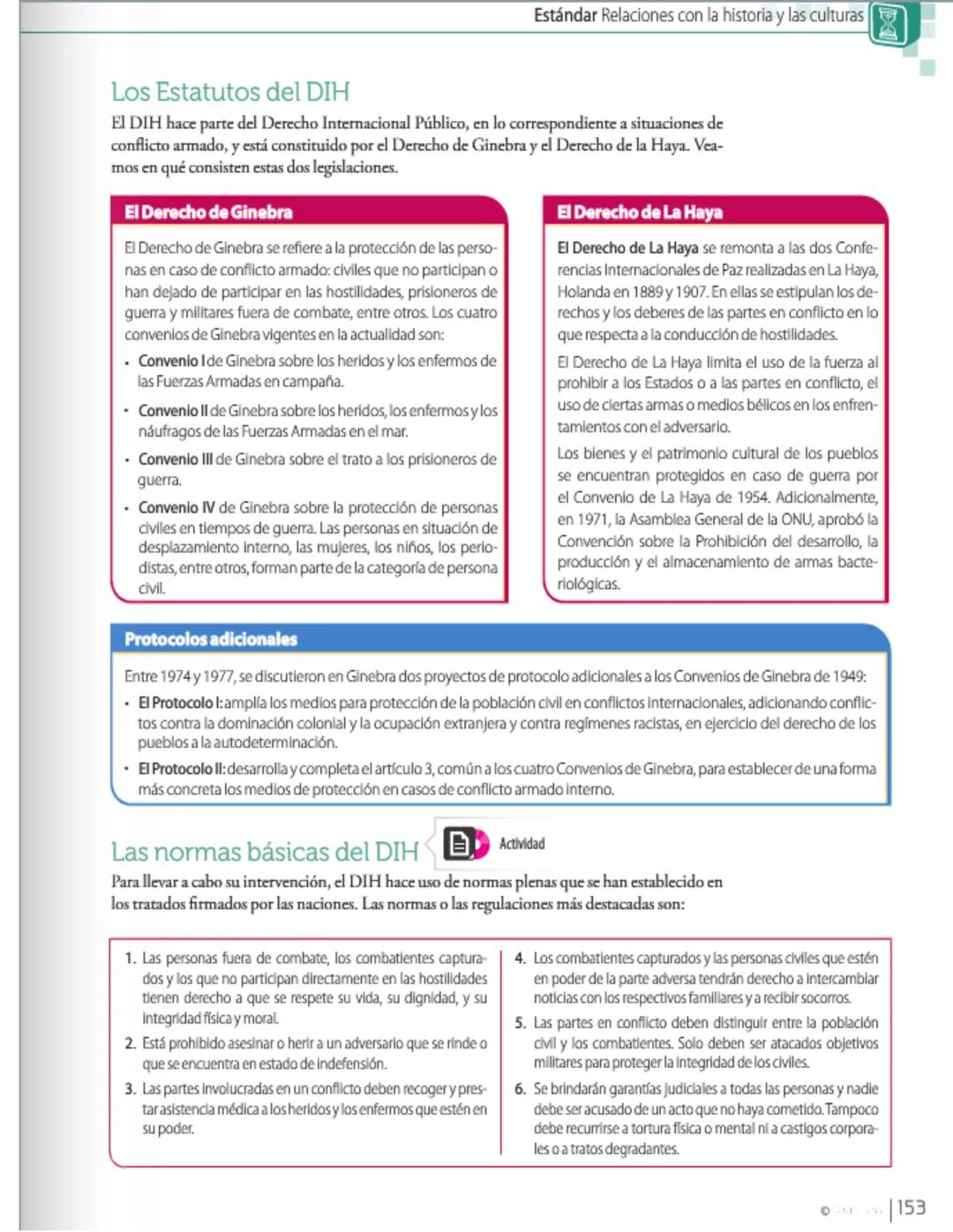 20
6 Los derechos humanos
Estándar: Relaciones con la historia y
las culturas, relaciones ético-políticas
→Tu plan de trabajo...
- La llustr
