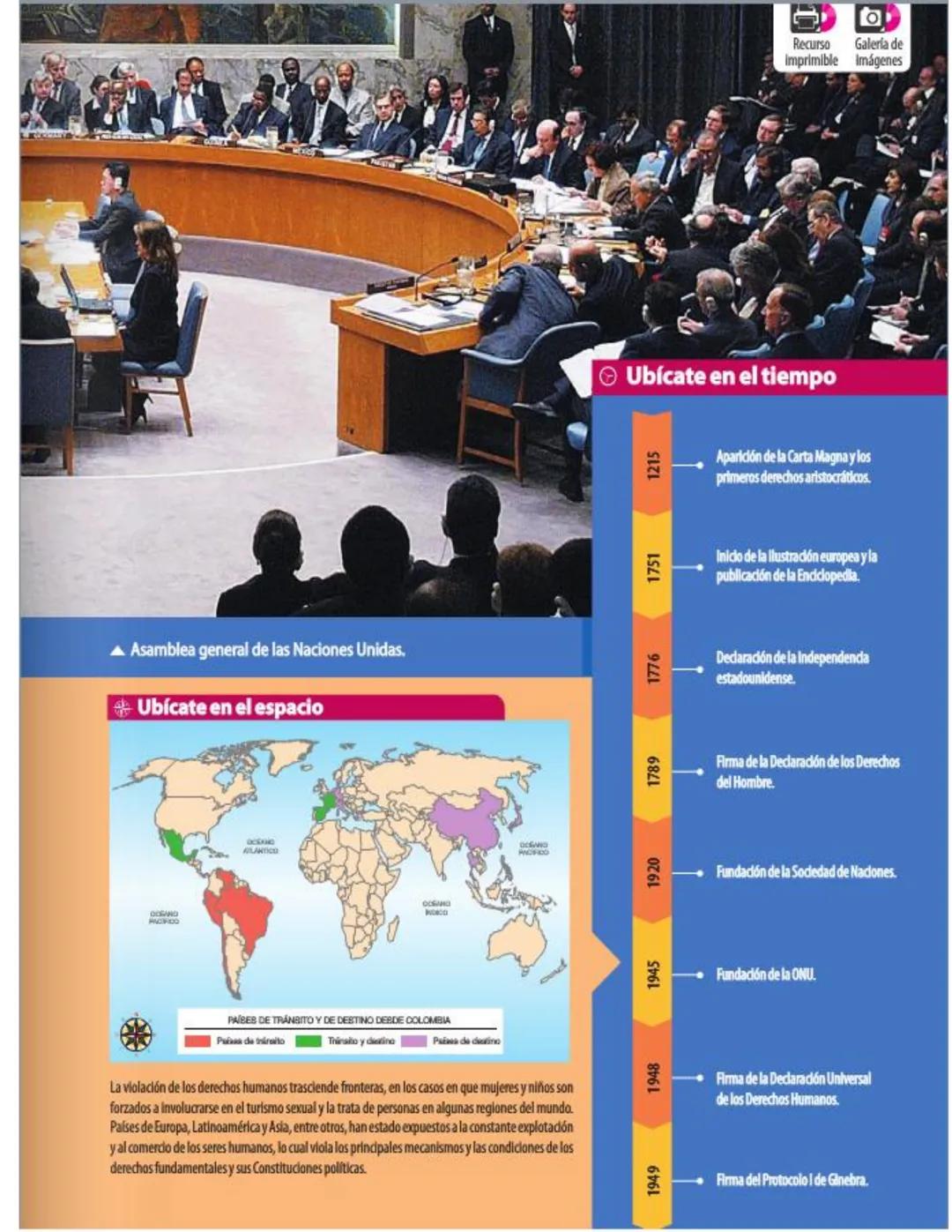 20
6 Los derechos humanos
Estándar: Relaciones con la historia y
las culturas, relaciones ético-políticas
→Tu plan de trabajo...
- La llustr