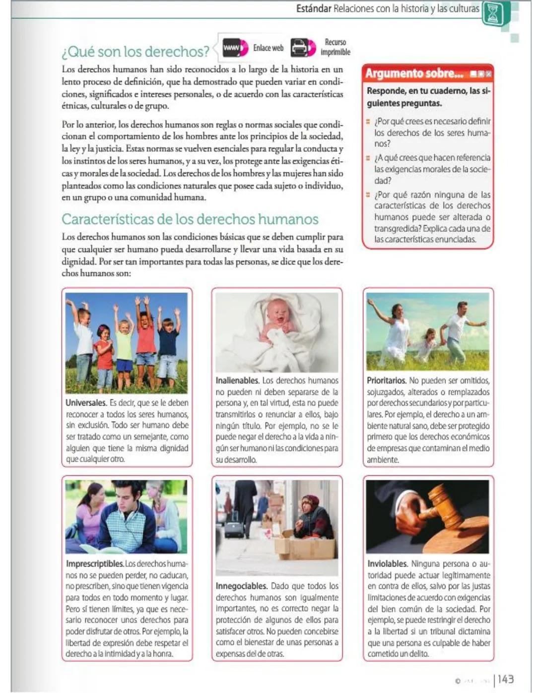 20
6 Los derechos humanos
Estándar: Relaciones con la historia y
las culturas, relaciones ético-políticas
→Tu plan de trabajo...
- La llustr