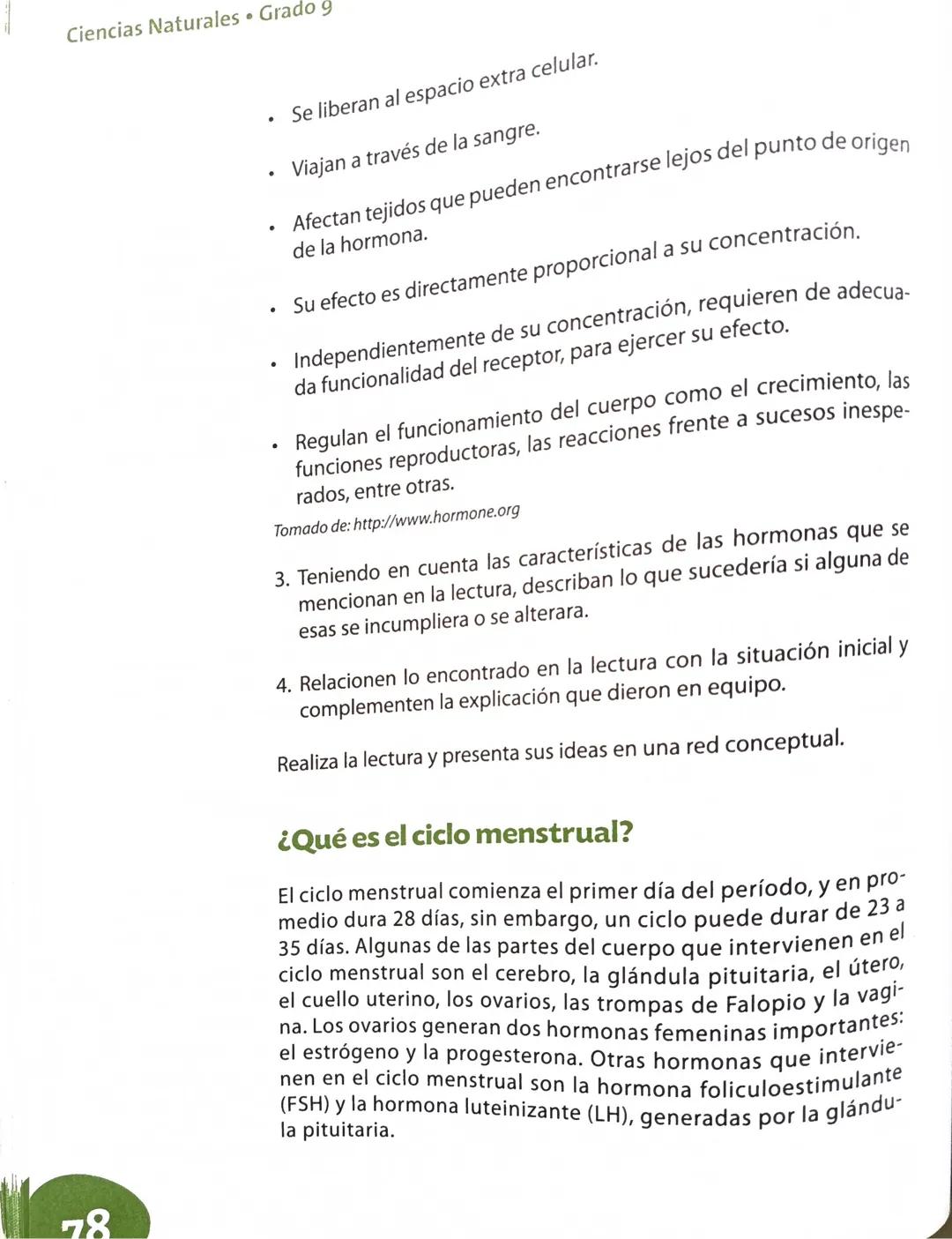 Guía 7
¿Qué sustancias regulan la reproducción?
Acciones de pensamiento:
Establezco relación entre el ciclo menstrual y la reproducción huma