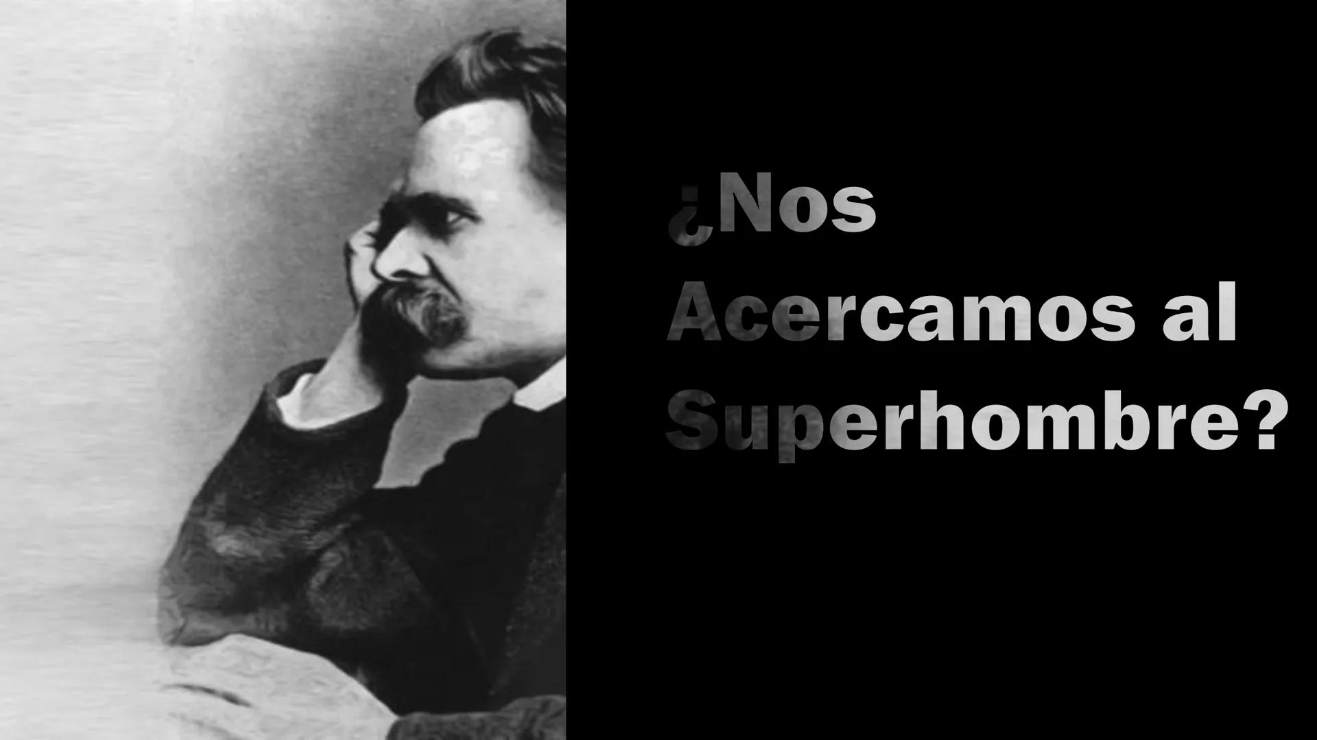 El hombre
según
Friedrich
Nietzsche El hombre
seg
Friedrich
Nietzsche
Para Nietzsche, el hombre es
un ser en constante devenir,
atrapado ent