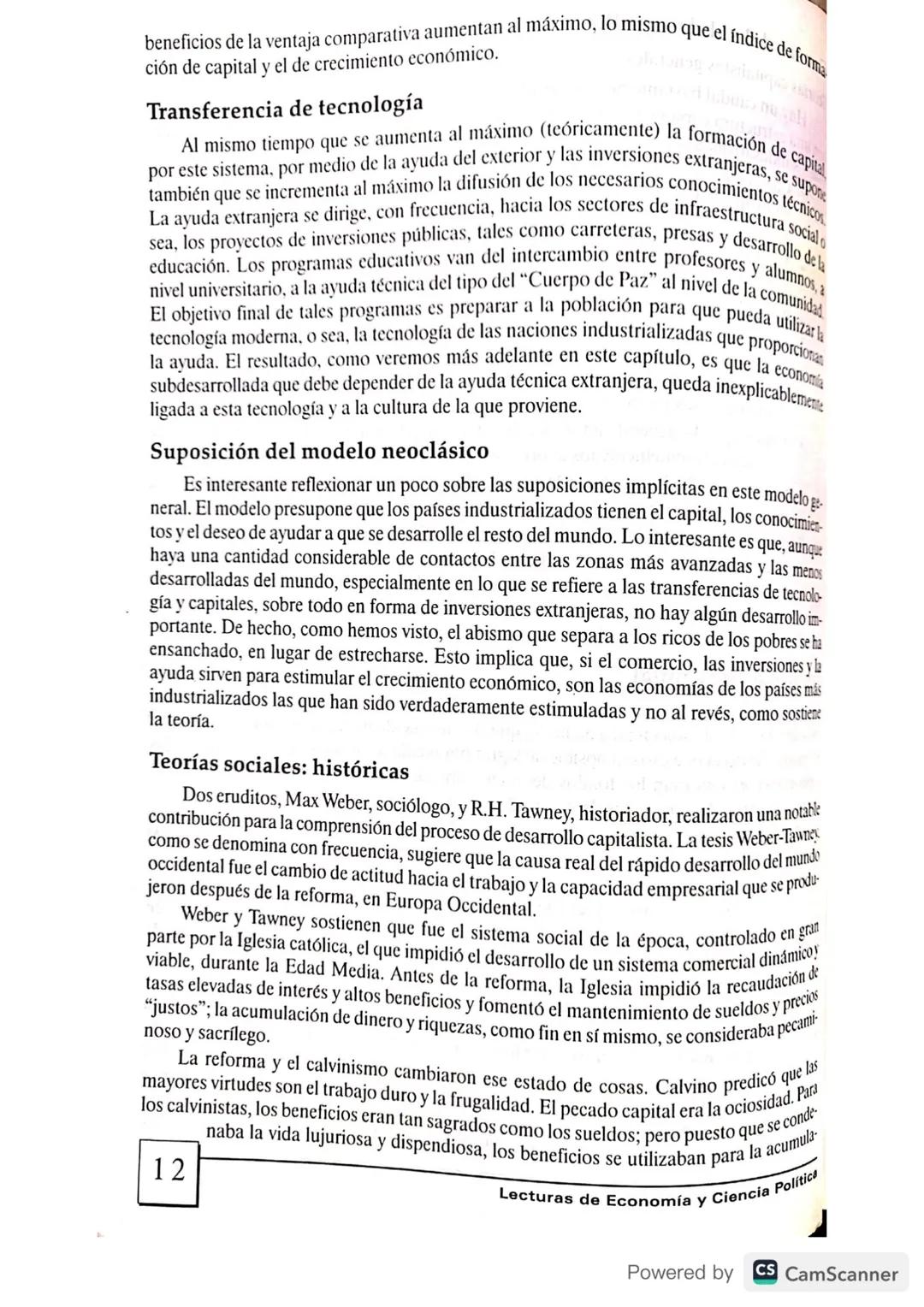 II. DESARROLLO ECONÓMICO
Concepciones sobre el desarrollo económico
En la ciencia económica, sobre todo desde la época de la postguerra, ha
