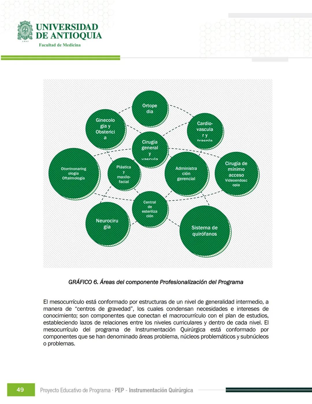 FECHA DE ACTUALIZACIÓN
ENERO 2023
UNIVERSIDAD
DE ANTIOQUIA
Facultad de Medicina
Proyecto Educativo
de Programa
- PEP -
Instrumentación Quirú