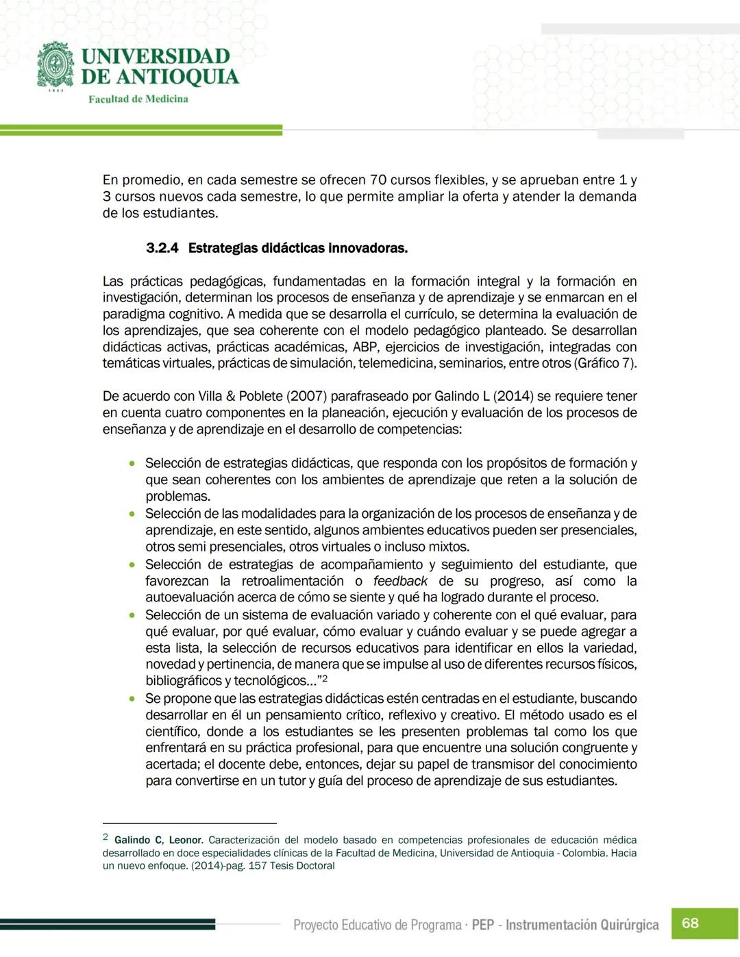 FECHA DE ACTUALIZACIÓN
ENERO 2023
UNIVERSIDAD
DE ANTIOQUIA
Facultad de Medicina
Proyecto Educativo
de Programa
- PEP -
Instrumentación Quirú