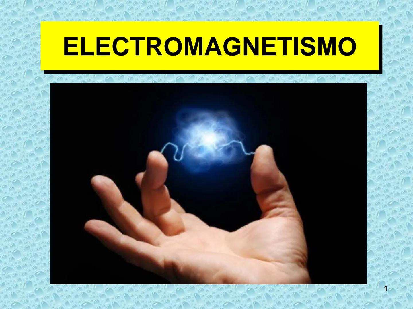 # ELECTROMAGNETISMO
1 MAGNETISMO E IMANES
• Sustancias magnéticas: aquellas que son atraídas por la magnetita. Pueden convertirse
en imanes
