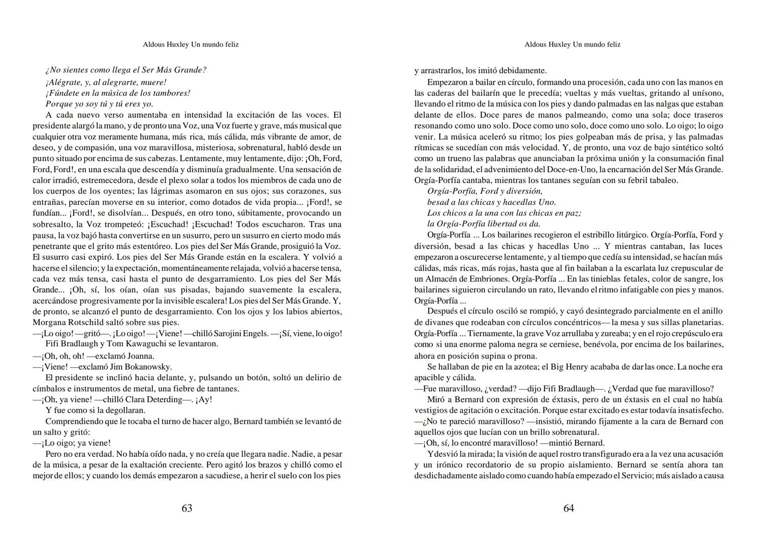 Aldous Huxley Un mundo feliz. Aldous Huxley Un mundo feliz
PRÓLOGO
El remordimiento crónico, y en ello están acordes todos los moralistas,