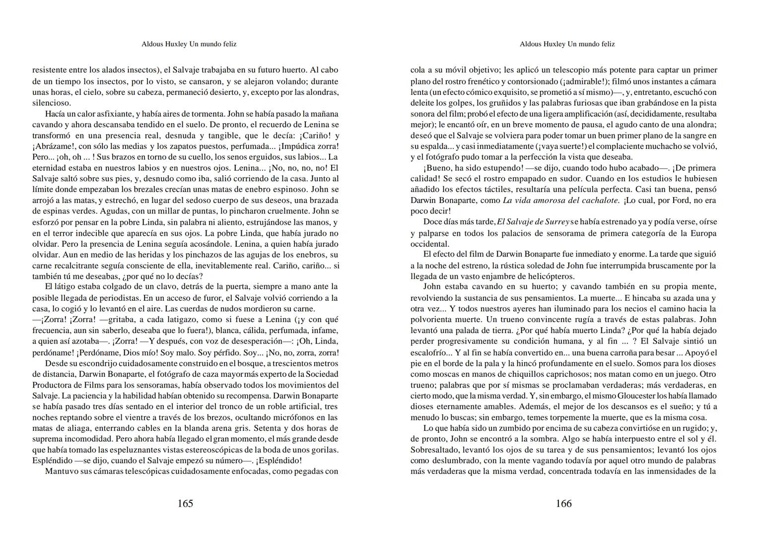 Aldous Huxley Un mundo feliz. Aldous Huxley Un mundo feliz
PRÓLOGO
El remordimiento crónico, y en ello están acordes todos los moralistas,