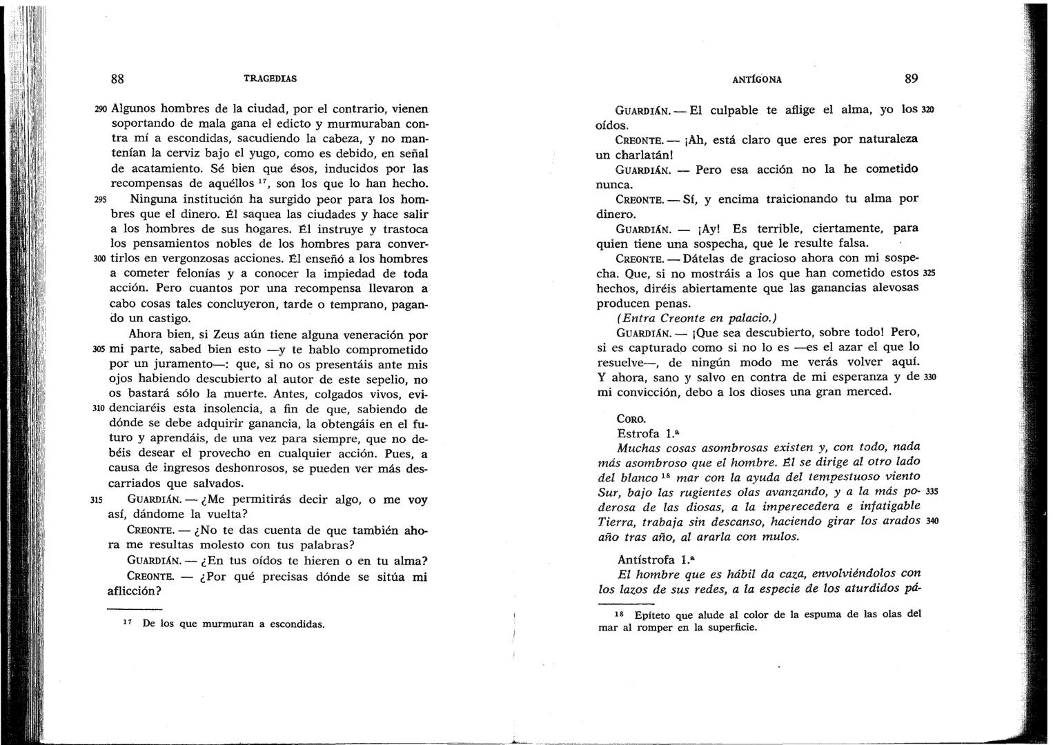 SÓFOCLES
UNIVERSIDAD DE CHILE
3 5601 15496 0037
TRAGEDIAS
AYAX ANTIGONA EDIPO REY
ELECTRA EDIPO EN COLONO
BIBLIOTECA BÁSICA GREDOS ANTÍGONA