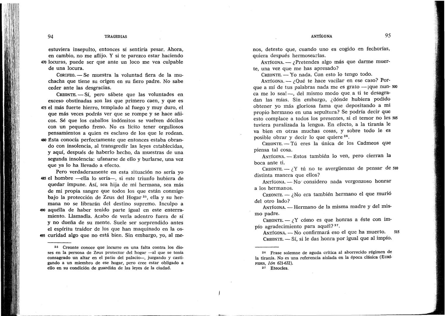 SÓFOCLES
UNIVERSIDAD DE CHILE
3 5601 15496 0037
TRAGEDIAS
AYAX ANTIGONA EDIPO REY
ELECTRA EDIPO EN COLONO
BIBLIOTECA BÁSICA GREDOS ANTÍGONA