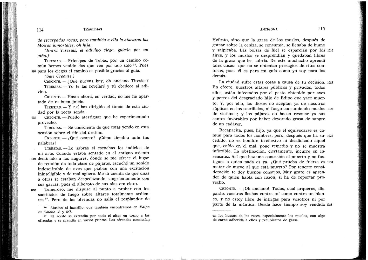 SÓFOCLES
UNIVERSIDAD DE CHILE
3 5601 15496 0037
TRAGEDIAS
AYAX ANTIGONA EDIPO REY
ELECTRA EDIPO EN COLONO
BIBLIOTECA BÁSICA GREDOS ANTÍGONA