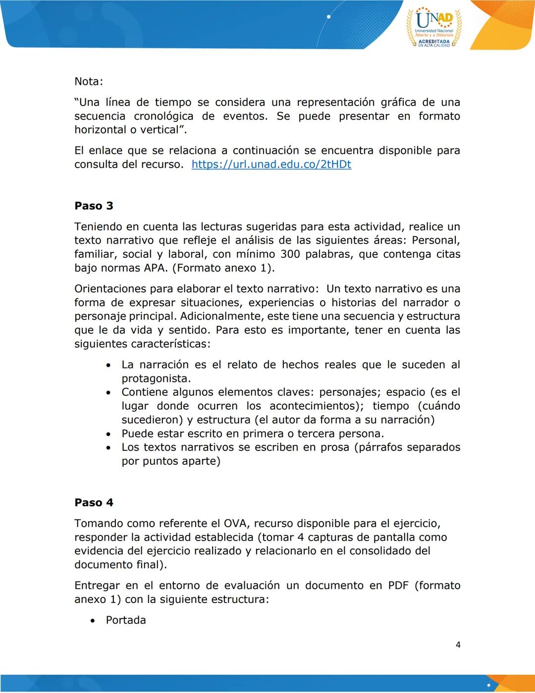 UNAD
Abierts y a Distanc
ACREDITADA
Universidad Nacional Abierta y a Distancia
Vicerrectoría Académica y de Investigación
Curso: Proyecto de