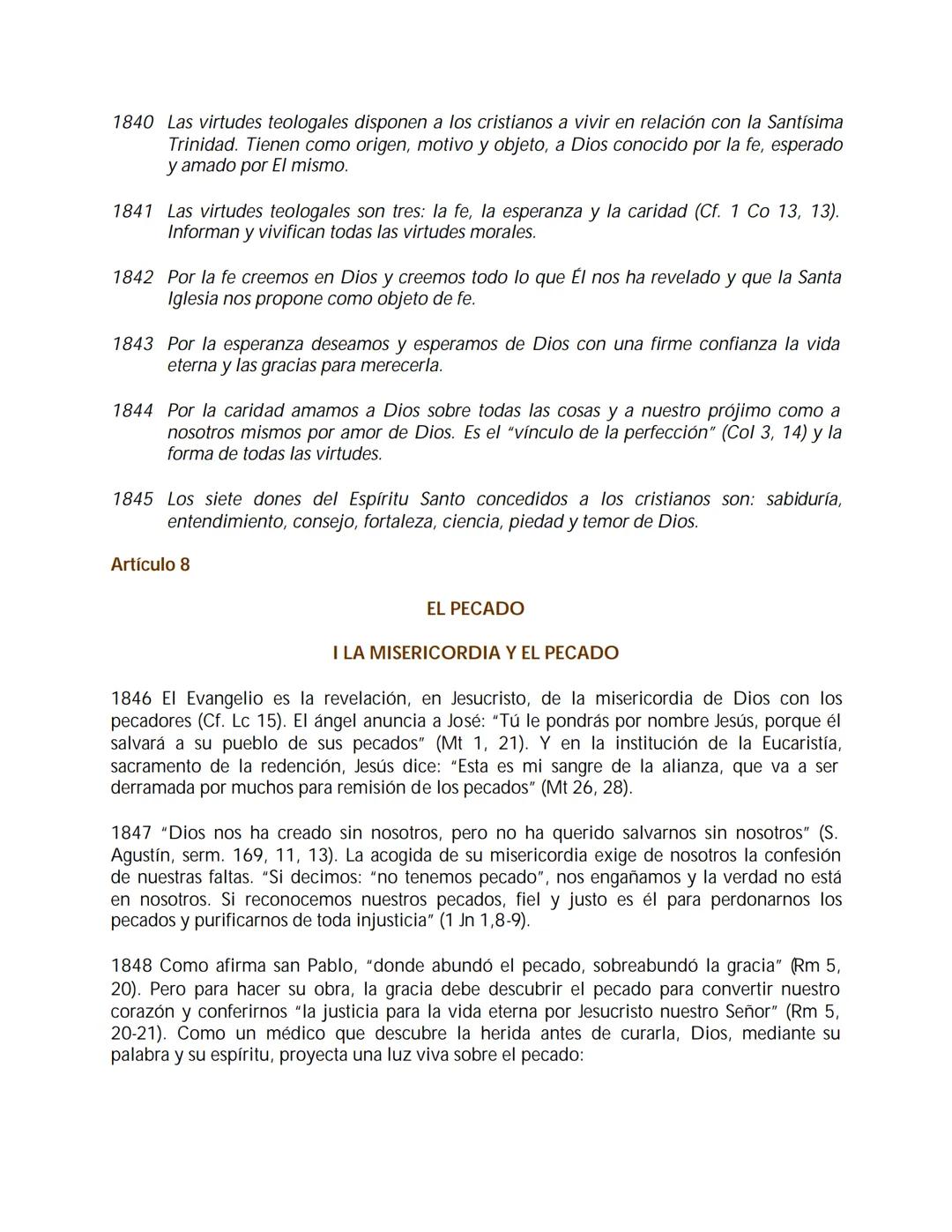 CATECISMO DE LA IGLESIA CATÓLICA
Índice -
Estadísticas y graficos (Concurrencias: 250374. Palabras: 16183)
* PRÓLOGO
* I. La vida del homb