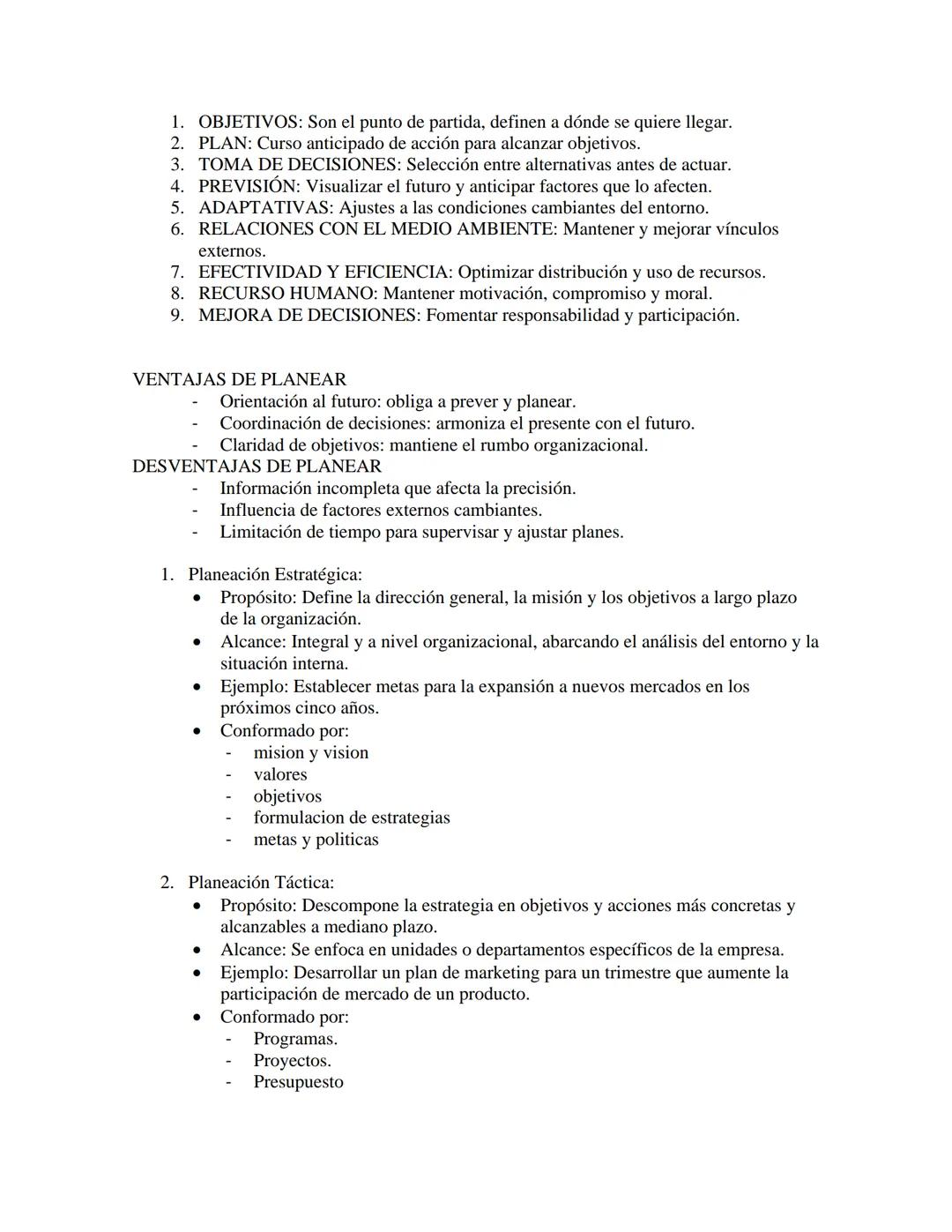 Mapa mental
El proceso administrativo es una serie de funciones interrelacionadas que las
organizaciones utilizan para gestionar recursos de