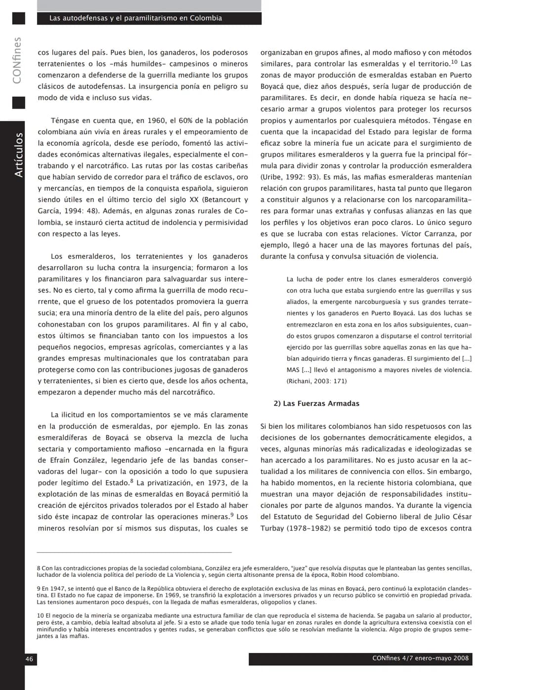 # Pedro Rivas Nieto y Pablo Rey García
# Las autodefensas y el paramilitarismo en Colombia (1964-2006)
Pedro Rivas Nieto y Pablo Rey Garcí