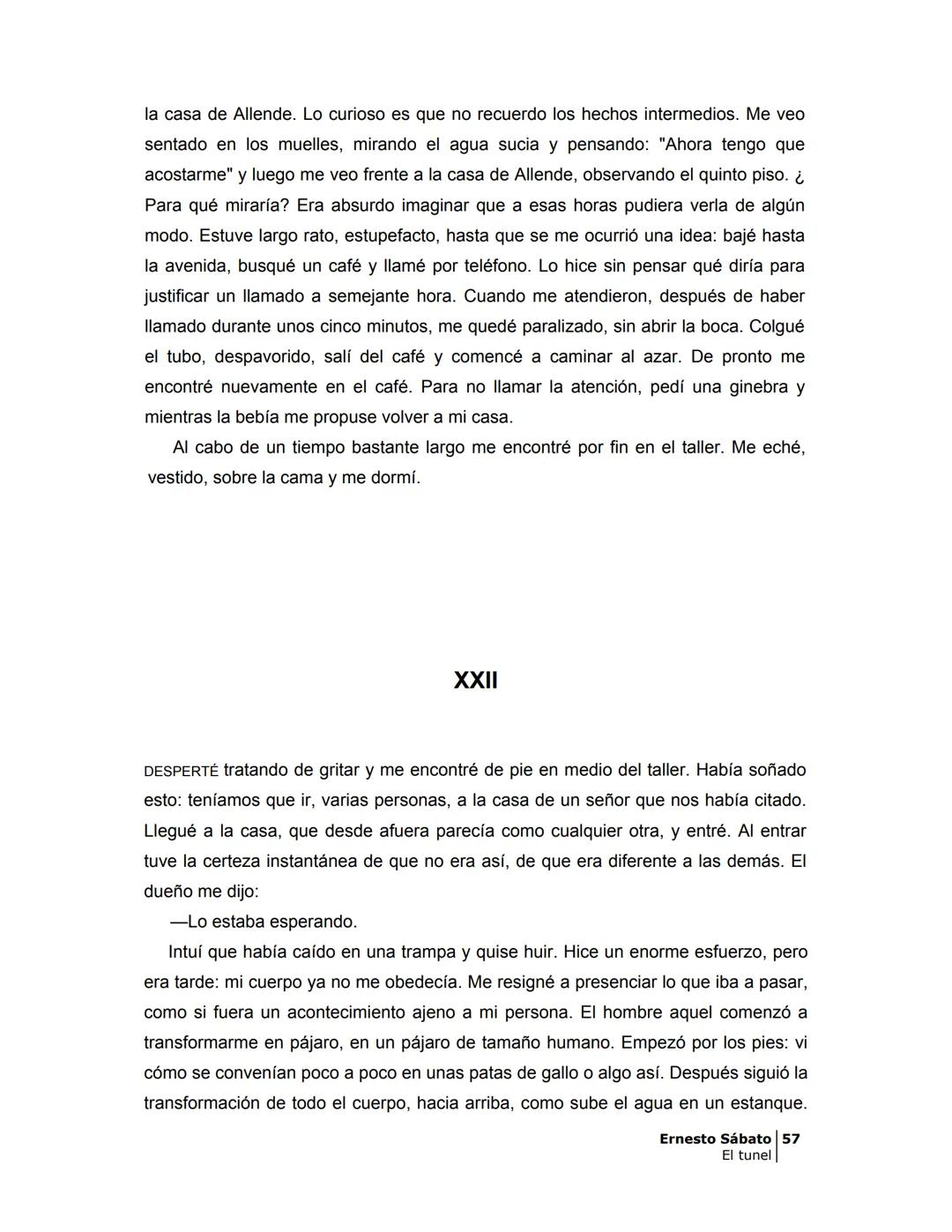 ## EL TÚNEL
ERNESTO SÁBAT0 ÍNDICE
I.
5
II
6
III
8
IV.
9
V
13
VI.
16
VII
19
VIII.
22
IX.
23
X.
28
XI.
30
XII.
31
XIII.
34
XIV
38
XV
39
XVI