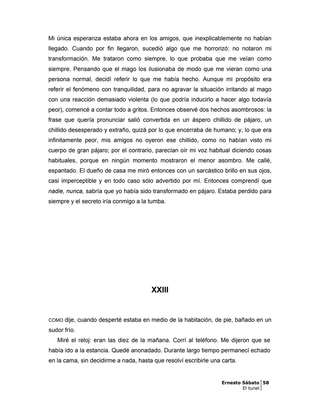 ## EL TÚNEL
ERNESTO SÁBAT0 ÍNDICE
I.
5
II
6
III
8
IV.
9
V
13
VI.
16
VII
19
VIII.
22
IX.
23
X.
28
XI.
30
XII.
31
XIII.
34
XIV
38
XV
39
XVI