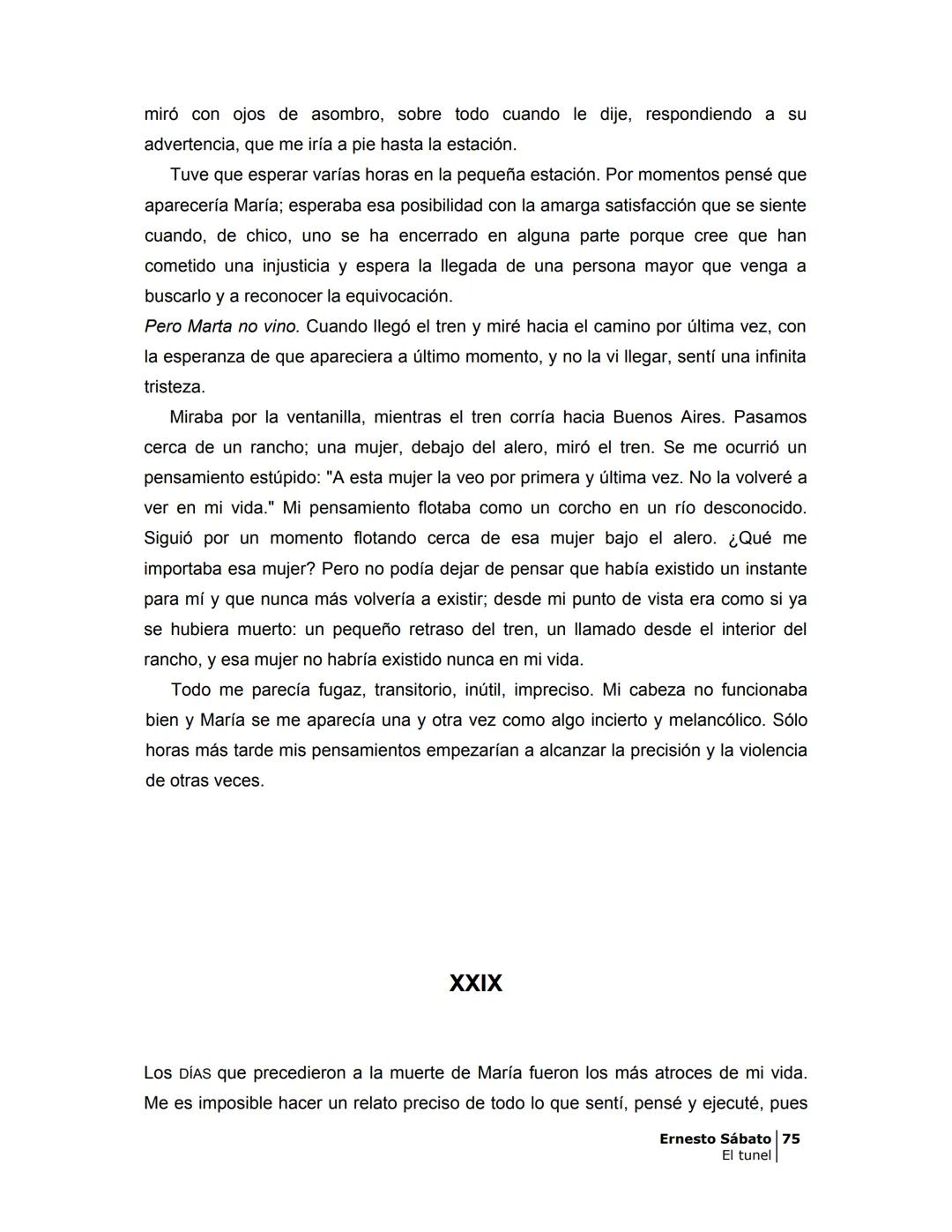 ## EL TÚNEL
ERNESTO SÁBAT0 ÍNDICE
I.
5
II
6
III
8
IV.
9
V
13
VI.
16
VII
19
VIII.
22
IX.
23
X.
28
XI.
30
XII.
31
XIII.
34
XIV
38
XV
39
XVI