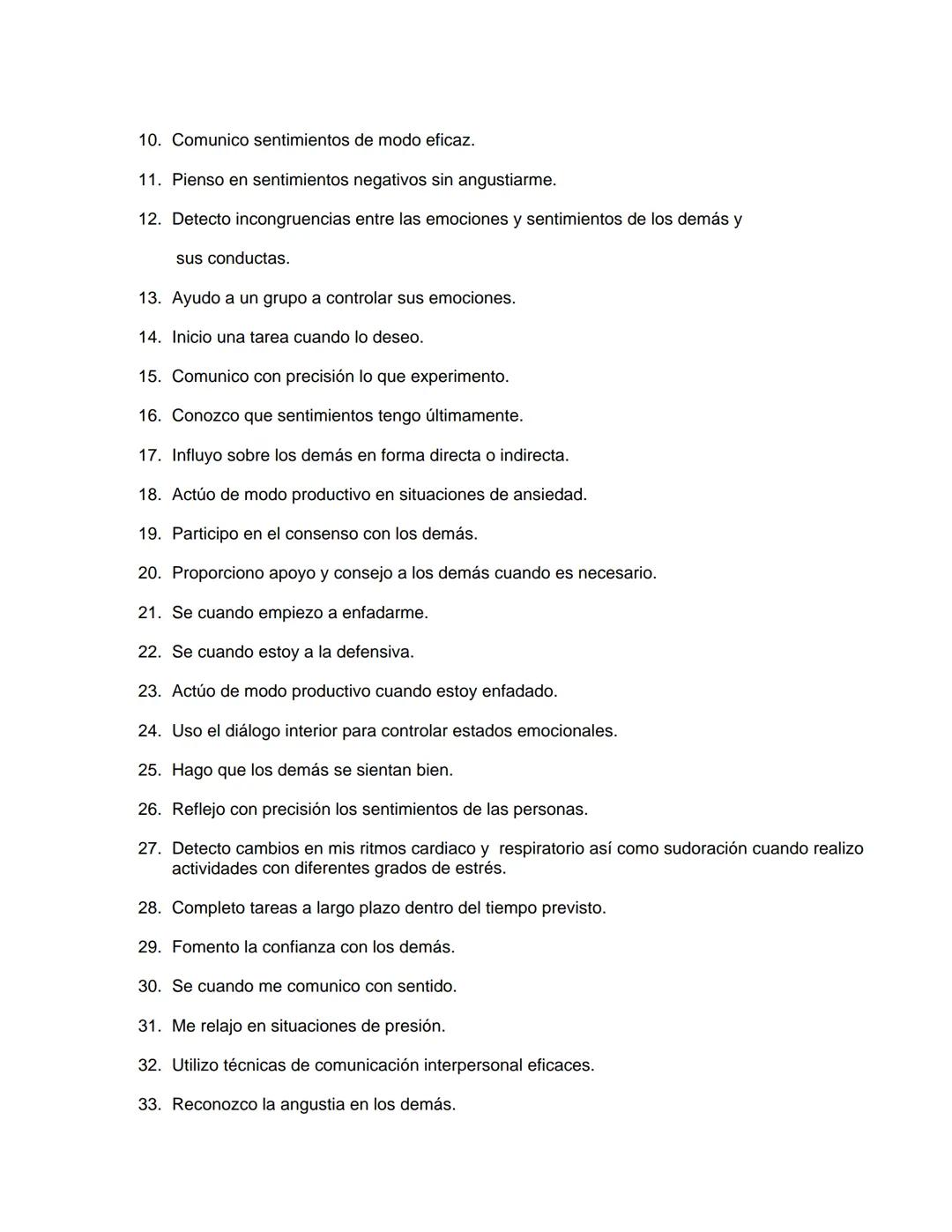 UNIVERSIDAD NACIONAL AUTONOMA DE MÉXICO
FACULTAD DE ESTUDIOS SUPERIORES
"ZARAGOZA"
DESARROLLO DE LA INTELIGENCIA EMOCIONAL
Y RELACIONES AFEC