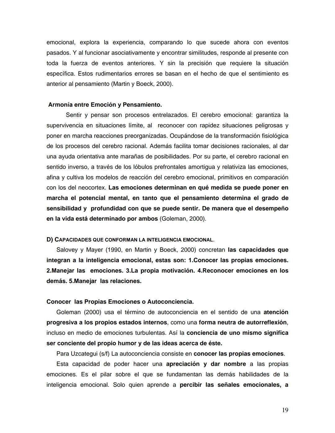UNIVERSIDAD NACIONAL AUTONOMA DE MÉXICO
FACULTAD DE ESTUDIOS SUPERIORES
"ZARAGOZA"
DESARROLLO DE LA INTELIGENCIA EMOCIONAL
Y RELACIONES AFEC