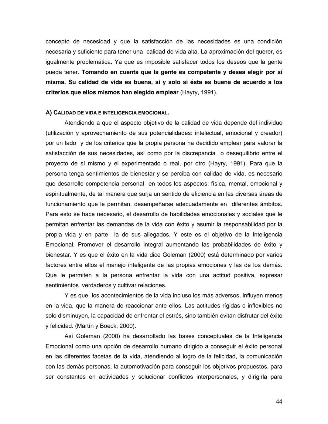 UNIVERSIDAD NACIONAL AUTONOMA DE MÉXICO
FACULTAD DE ESTUDIOS SUPERIORES
"ZARAGOZA"
DESARROLLO DE LA INTELIGENCIA EMOCIONAL
Y RELACIONES AFEC